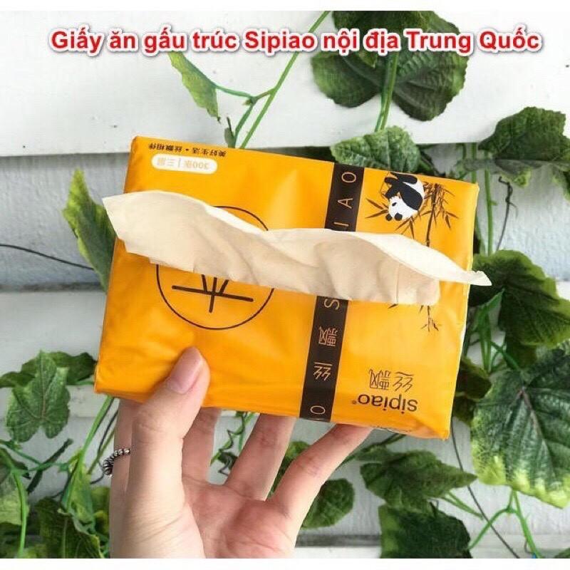 Giấy Ăn Gấu Trúc 300 Tờ/Gói (1 thùng 30 gói)