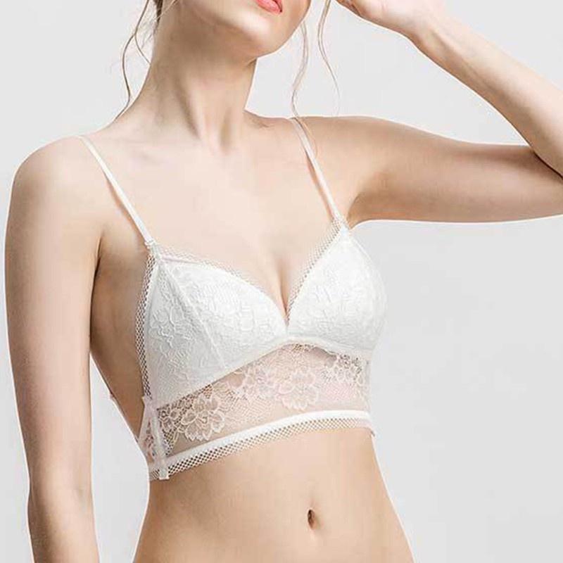 Áo Lót Nữ, Áo Bra không gọng Lưng Thấp Chuyên Dùng Mặc Áo Hở Lưng Bralette Mỏng Không Đệm Mã 1857