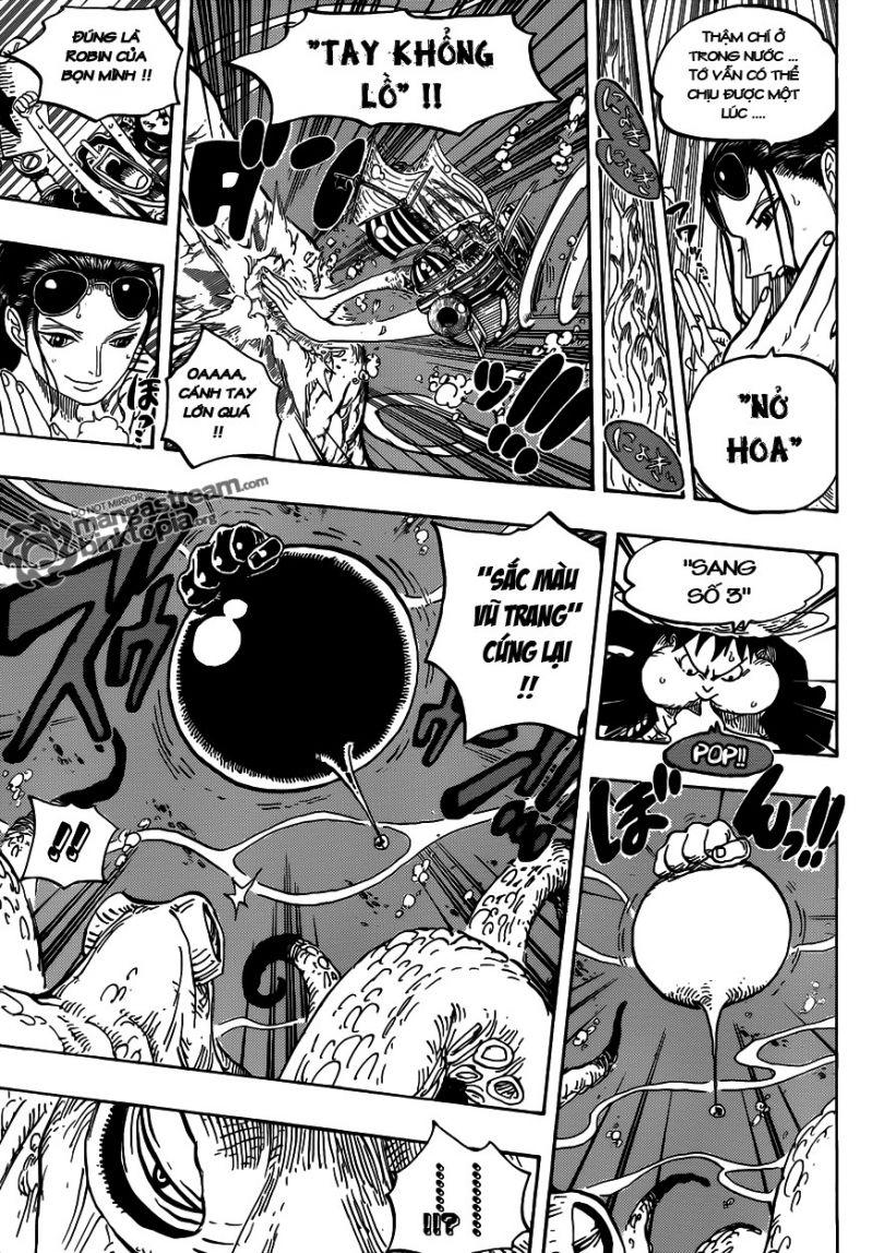 đảo hải tặc - one piece chapter 605 11