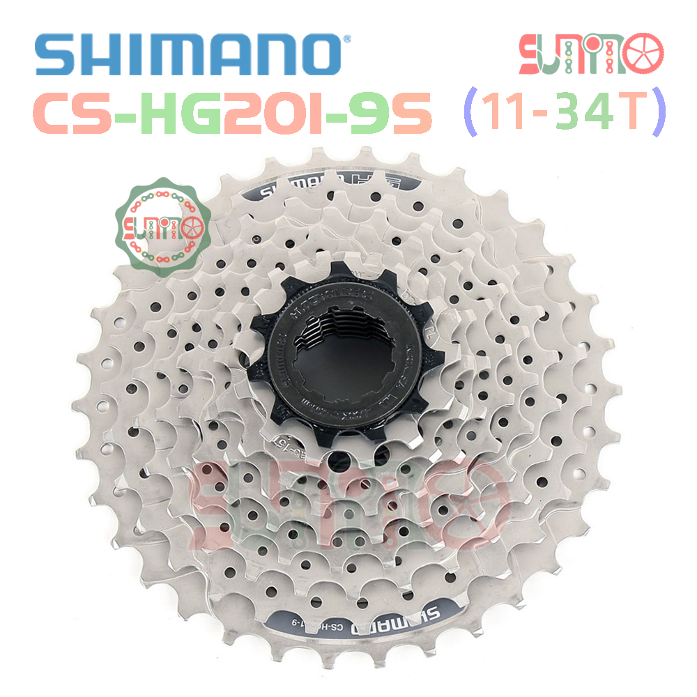 Líp thả xe đạp SHIMANO HG201 9speed chính hãng