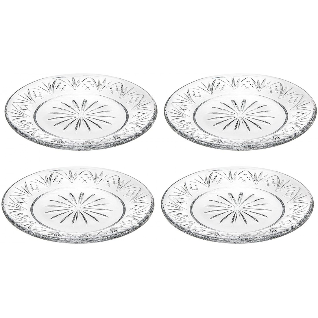 BỘ ĐĨA PHA LÊ GODINGER DESSERT PLATES, 4 ĐĨA