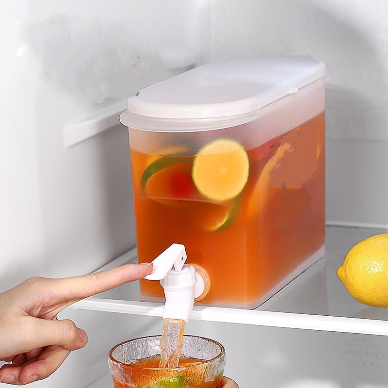 Bình Đựng Nước Có Vòi 3,5L Bình Đựng Nước Trà, Nước Trái Cây, Sinh Tố Để Trong Tủ Lạnh Tiện Lợi, an toàn vệ sinh