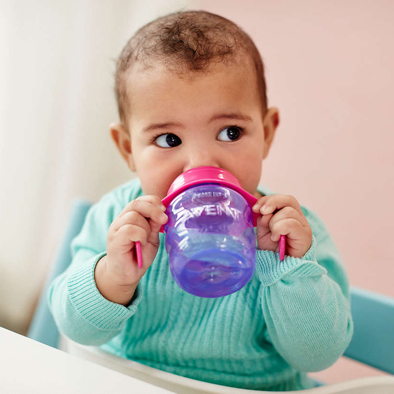 Bình Tập Uống Cho Trẻ Philips Avent 551.03 - Màu Hồng