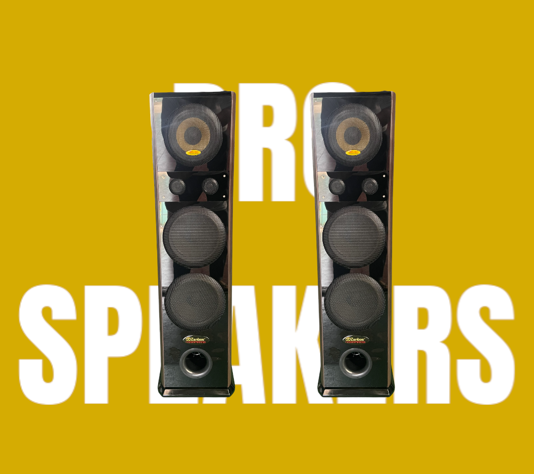 Loa đứng Karaoke gia đình Zenbos QZ-8, 2 Bass 20 cm, 3 đường tiếng(Hàng Chính Hãng)