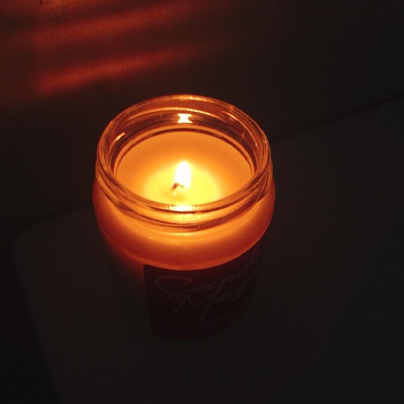 Nến trang trí phòng khách phòng ngủ tiệm cafe phòng tập thẩm mỹ viện spa 240g soy wax