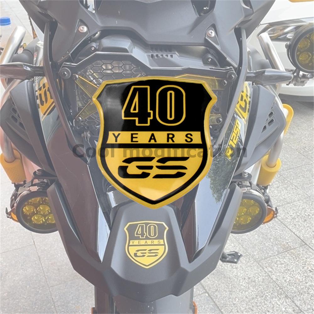 Miếng Dán Bình Xăng 3D 40 Năm Cho BMW F700GS F800GS F850GS G310GS F650GS R1200GS R1250GS