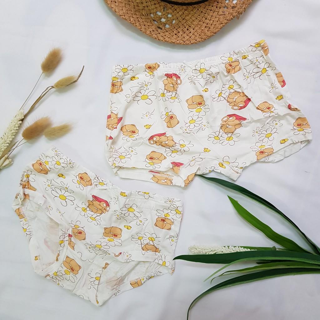 SET 5 CHIẾC QUẦN LÓT ĐÙI,QUẦN TAM GIÁC COTTON CHO BÉ GÁI - HÀNG SIÊU ĐẸP - QUẦN MẶC TRONG VÁY CHO BÉ GÁI