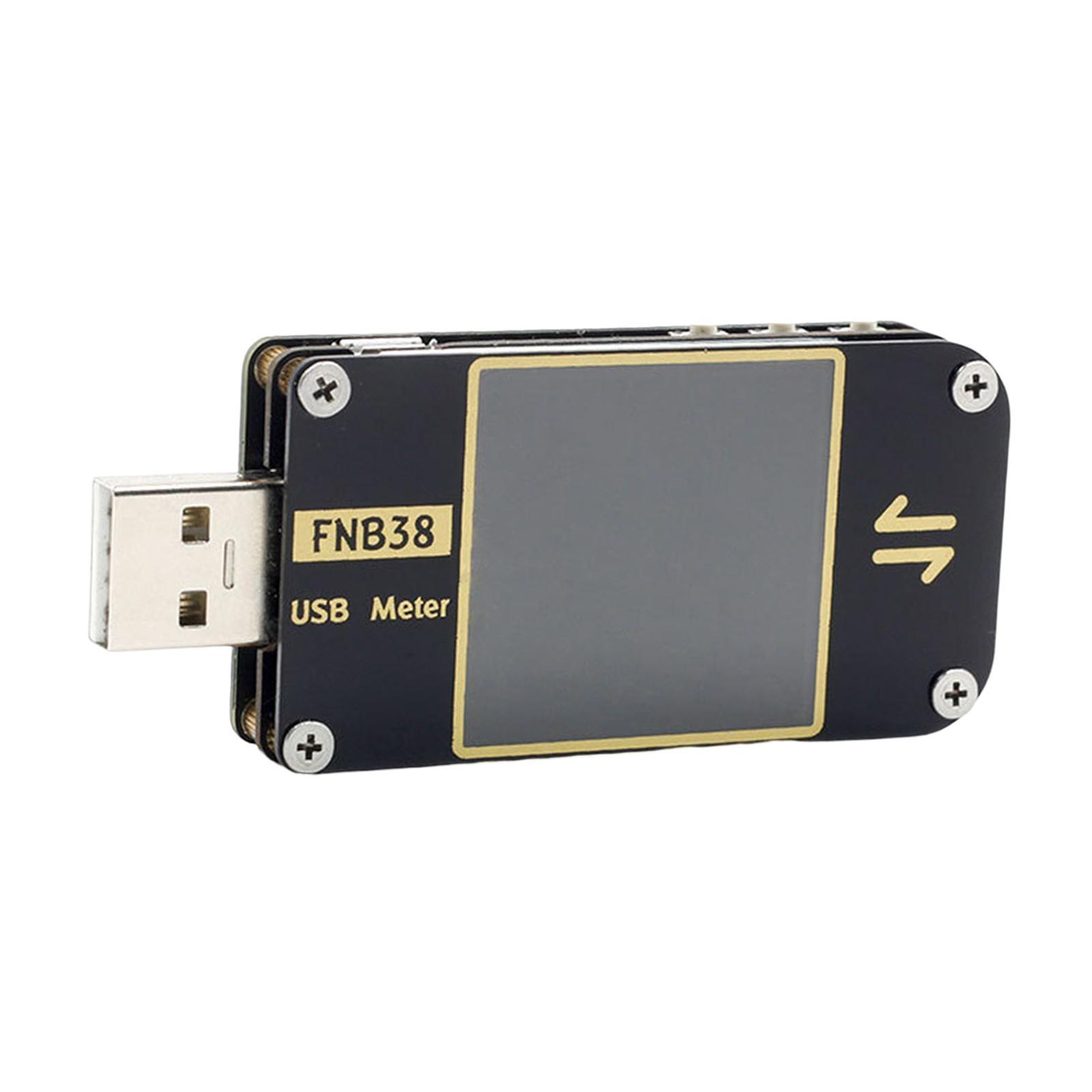 Usb Meters DC 4-24V 5A Current and Voltage Monitor, USB Voltmeter Ammeter Load Tester Multimeter