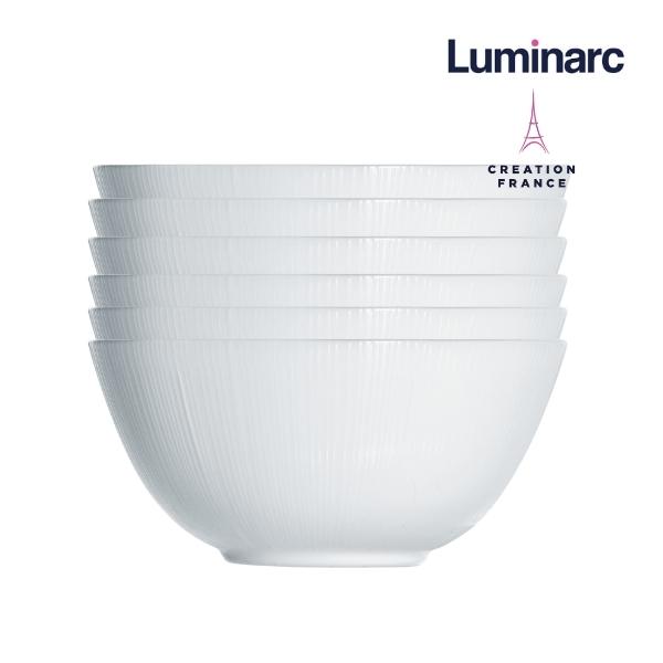 Bộ 6 Tô Thuỷ Tinh Luminarc Diwali Lines 18cm - LUDIQ1672