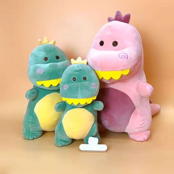 Gấu bông khủng long kaido răng thưa dễ thương cho bé (30cm) hàng loại 1, chất vải miniso mềm mịn