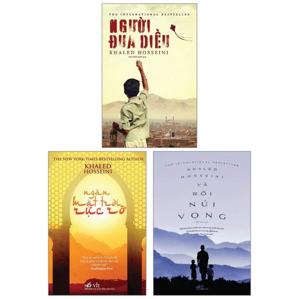Combo Sách Khaled Hosseini - Người Đua Diều + Ngàn Mặt Trời Rực Rỡ + Và Rồi Núi Vọng (Bộ 3 Cuốn)
