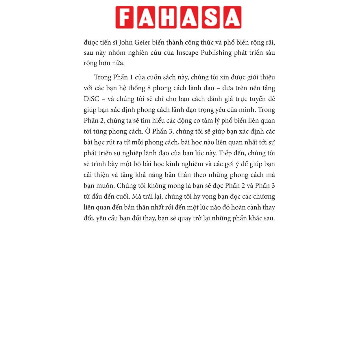 Sách - Giải Mã Hành Vi DISC - Bạn Thuộc Kiểu Lãnh Đạo Nào Trong 8 Nhóm Hành Vi? (Tái Bản 2026)