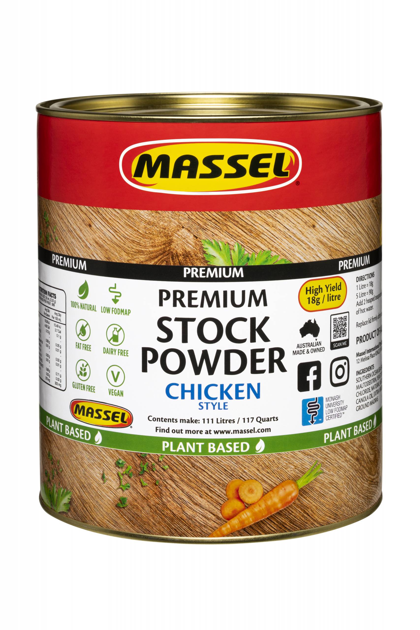 Hạt nêm Massel Classic hương vị Gà 100% không chứa bột ngọt - Nhập khẩu Australia