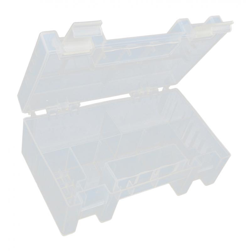 Clear AA/AAA Battery Storage Case/Organizer/Holder Holds 20 14AAA
