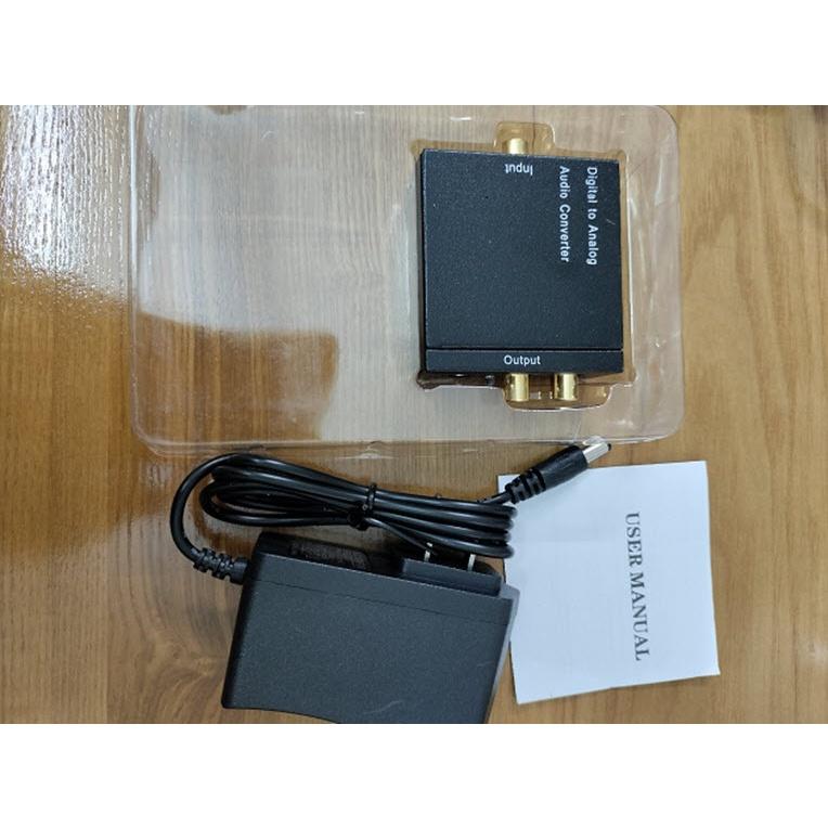 Bộ chuyển đổi Quang sang Audio L/R mẫu 2023 LOẠI TO