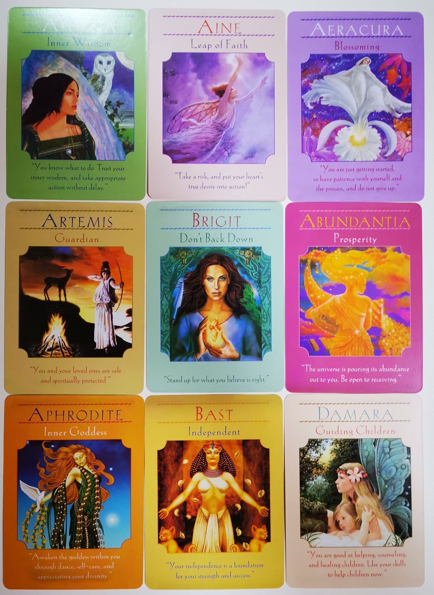 Bộ Bài Bói Tarot Goddess Guidance Oracle Cards Cao Cấp