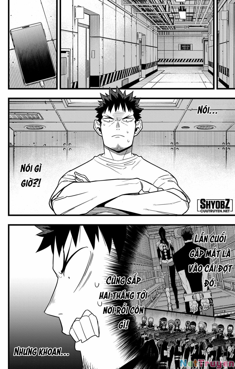 hôm nay - tôi hóa kaiju chapter 67 6