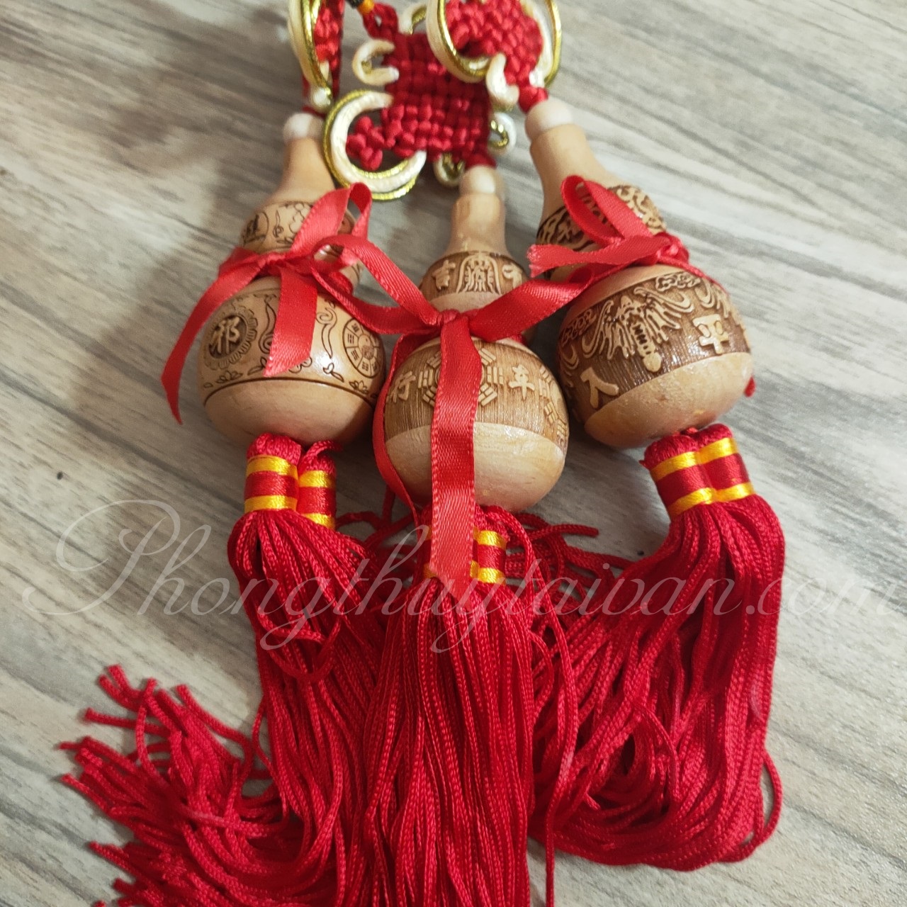 Dây treo Hồ Lô phong thủy nhà cửa, ô tô, phòng ngủ dài 33cm