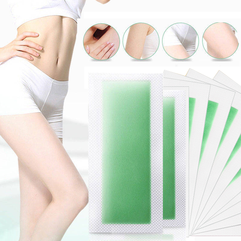 HỘP 10 MIẾNG WAX LÔNG DEPILATORY WAX RUNCAILI TẨY LÔNG VĨNH VIỄN