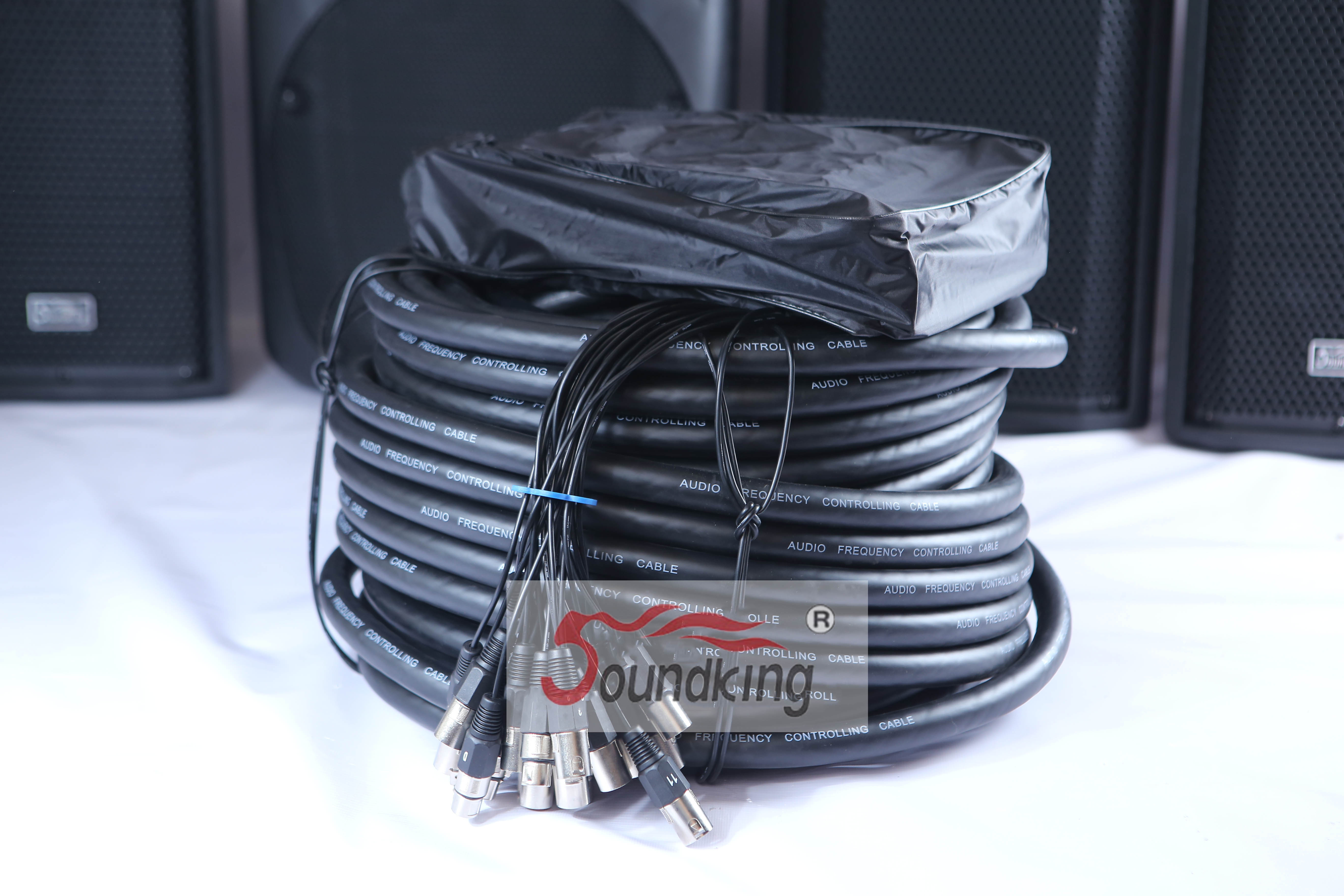 HỘP CÁP 16 LINE SOUNDKING AH104-30M - Hàng Chính Hãng