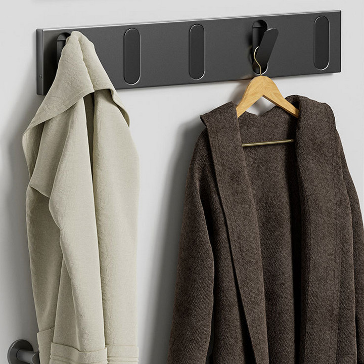 Móc treo vô hình Home Decor TOWEL RACK 5 - Home and Garden