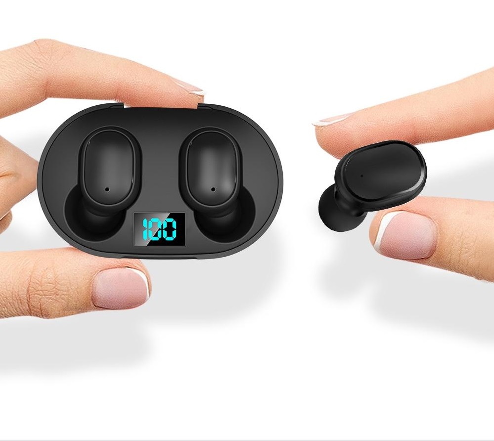 Tai Nghe Bluetooth Không Dây Âm Thanh 6D, Chống Nước IPX5 Cho Tất Cả Điện Thoại Thông Minh - Hàng Chính Hãng