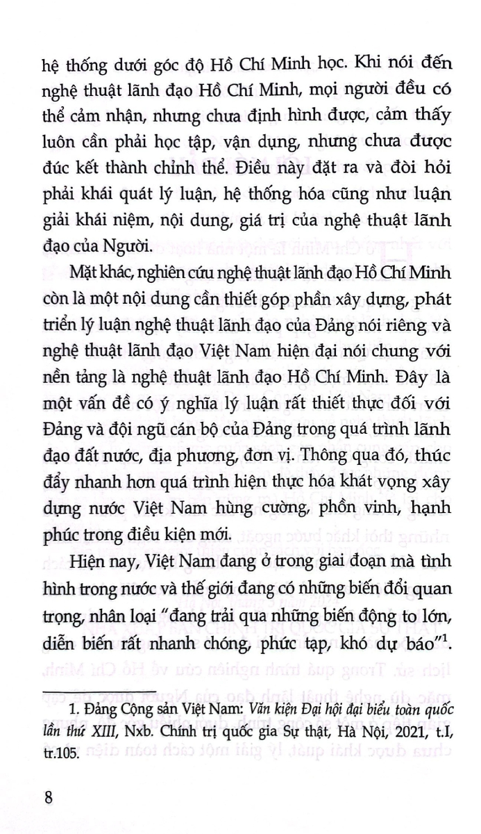 Nghệ Thuật Lãnh Đạo Hồ Chí Minh - ST