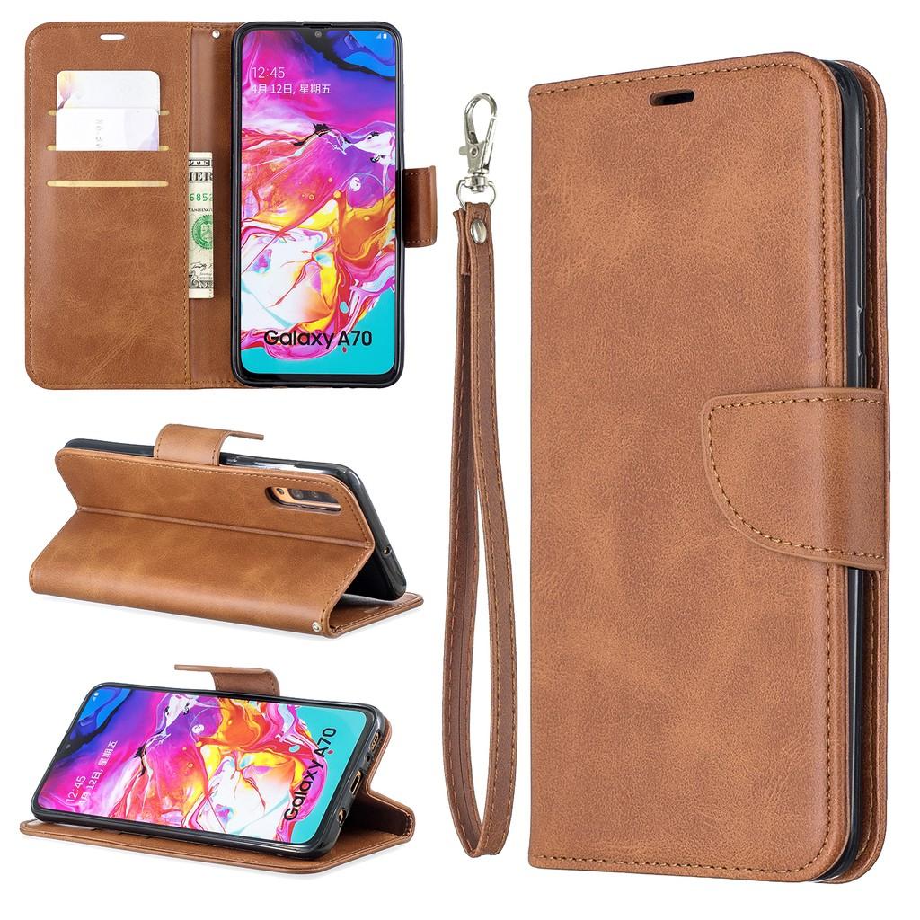 Ốp lưng da ví gập cho Samsung Galaxy A70S A50S A30S A20S A10S A70 A50 A40 A30 A20 A10