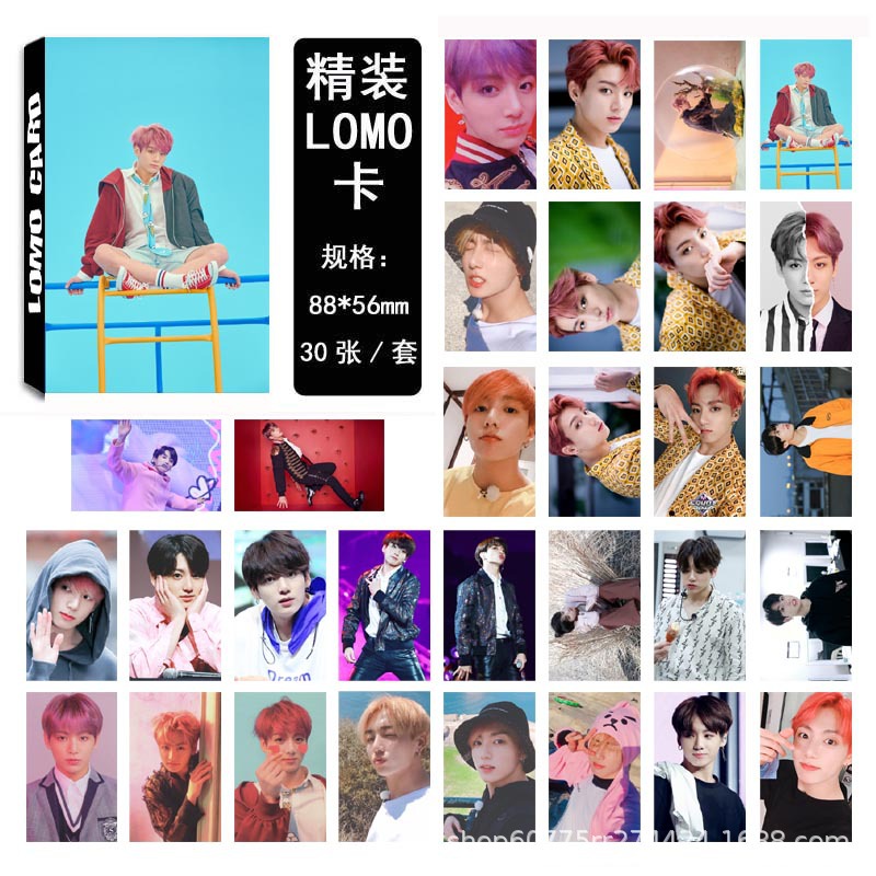 Lomo card JUNGKOOK BTS