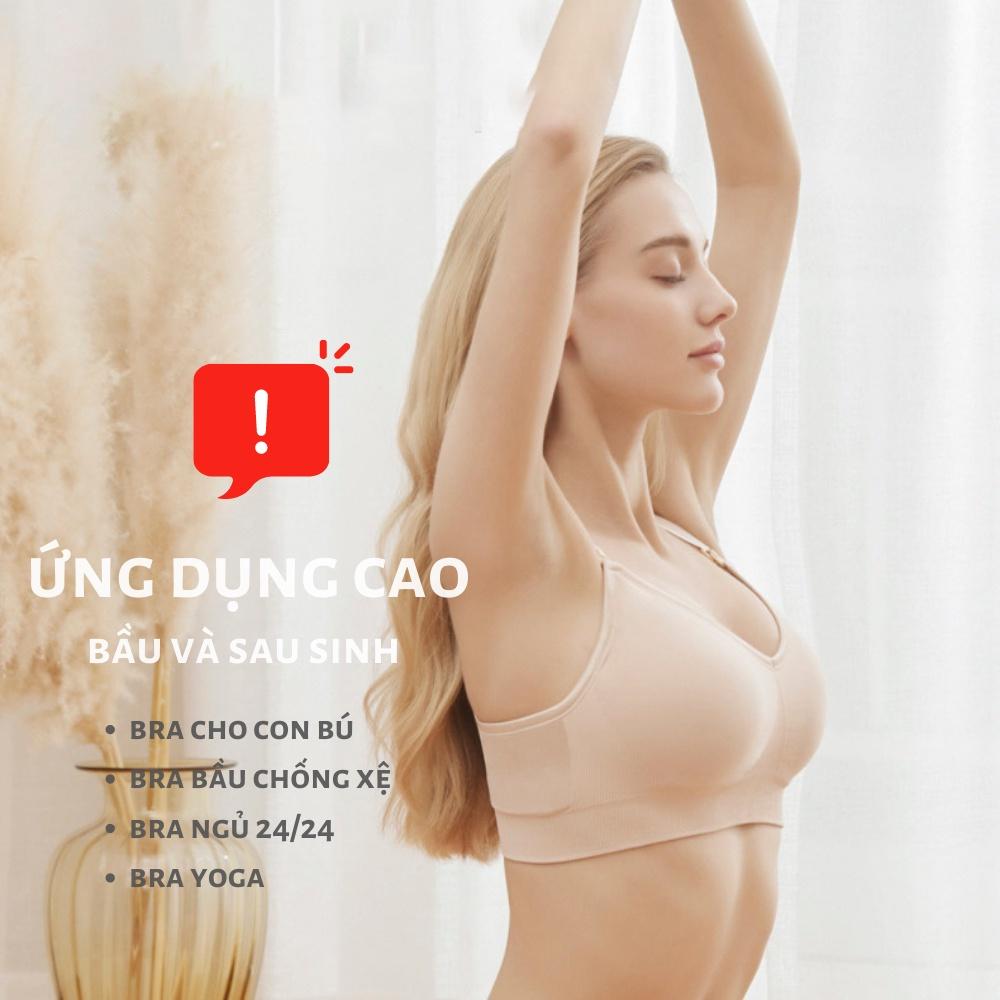 Áo ngực bầu và sau sinh spandex plus- Snugg