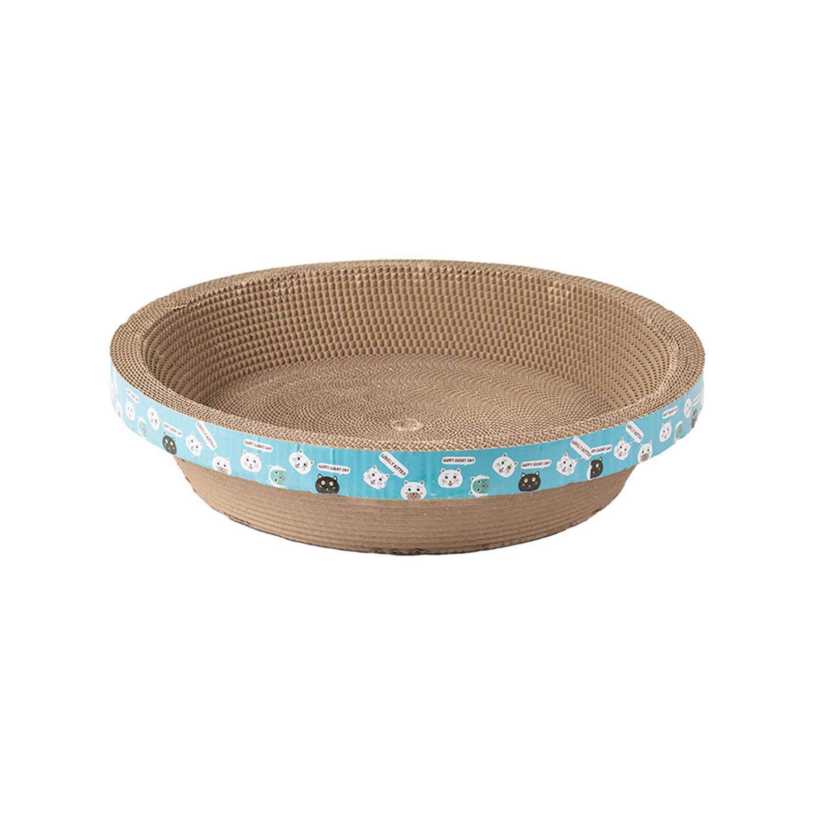 Cat Scratcher Cardboard Pet Scratcher Sisal Lounge Bed Resting Pet Supplies Kitten Interactive Toy Sisal Cat Scratch Pad Bowl
