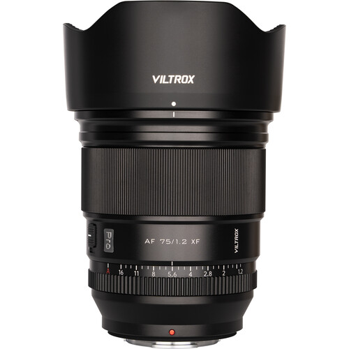 Ống kính Viltrox AF 75mm f/1.2 XF Pro for Fujifilm X - Hàng Chính Hãng