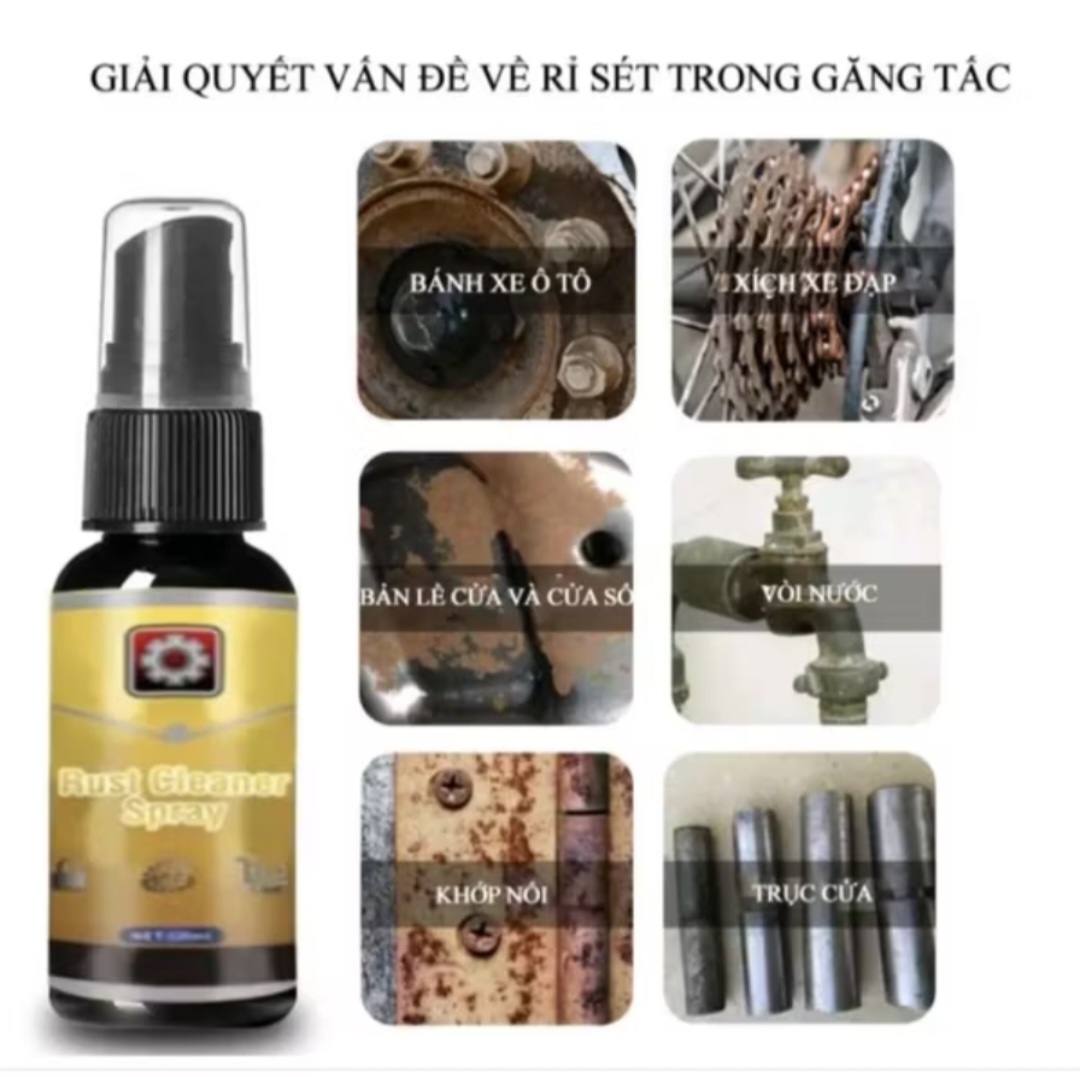 CHAI XỊT TẨY RỈ SÉT KIM LOẠI THUẬN TIỆN CHO MỌI NGƯỜI