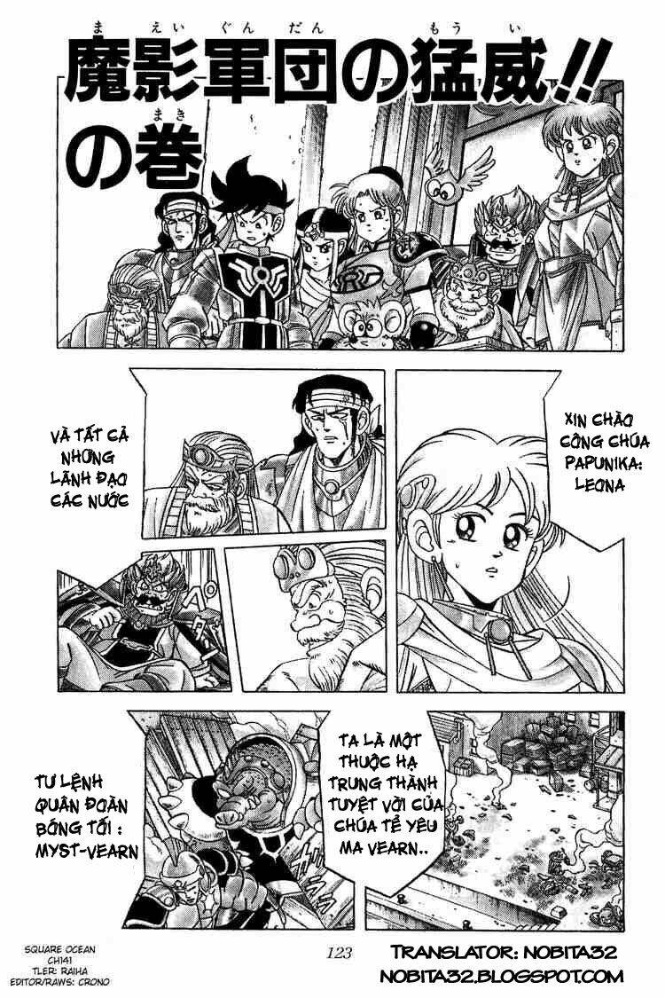dragon quest - dấu ấn rồng thiêng chapter 141 1