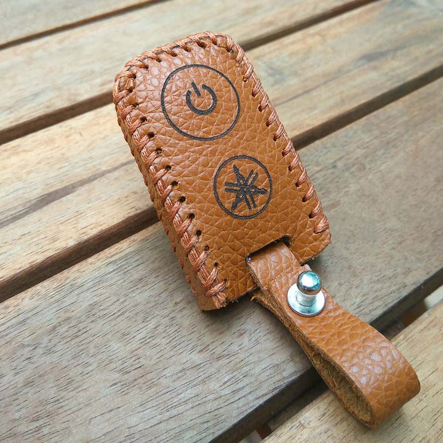Bao da chìa smartkey Yamaha Handmade