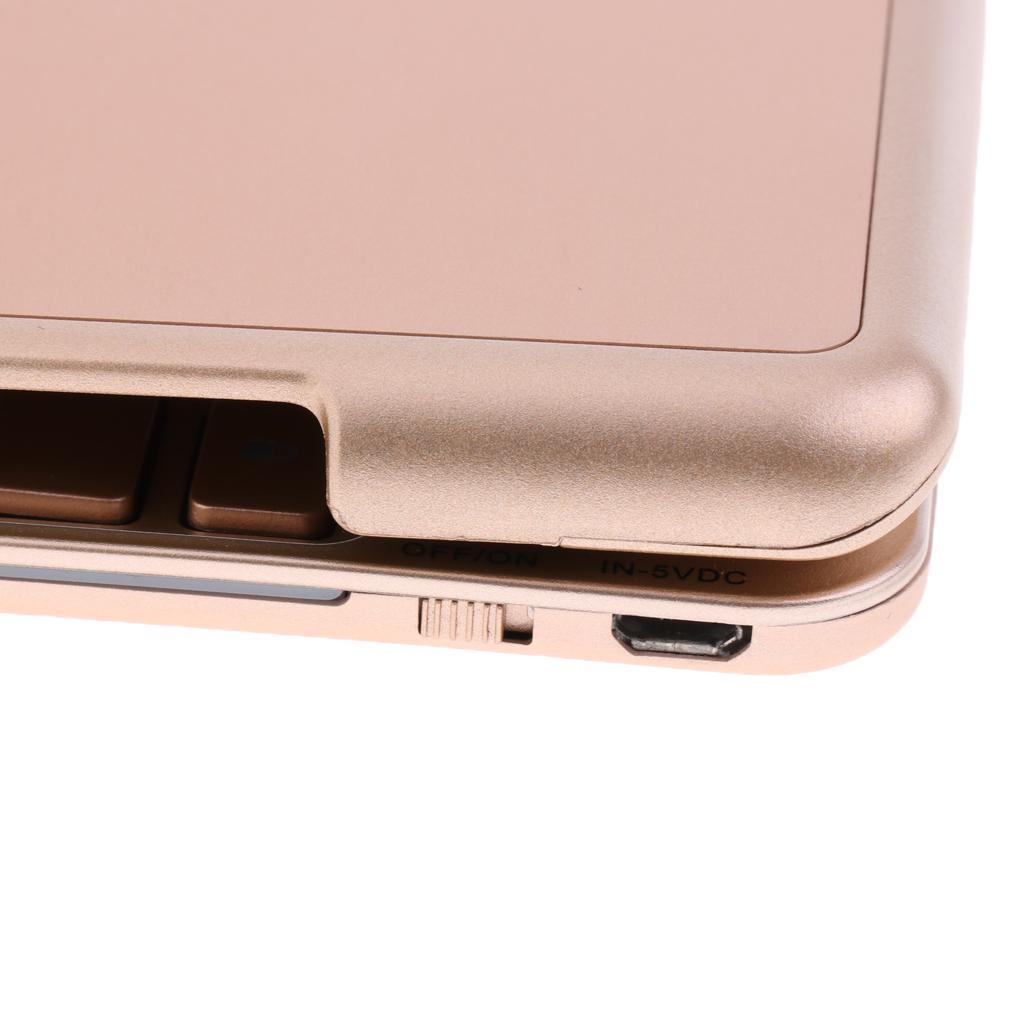 Rotatable Wireless Bluetooth4.0 Keyboard Folio Smart Cover for iPad Pro 9.7