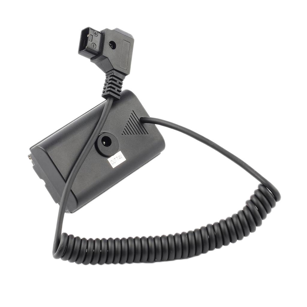 D-Tap To NP-F550 Dummy Battery Power Cable/Adapter For NP F550 F570