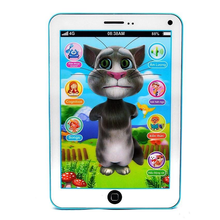 Vỉ Đồ Chơi Ipad Mèo Tom Cat 3D Thông Minh Dùng Pin Có Nhạc - ĐỒ CHƠI CHỢ LỚN 1115( KHÔNG tặng kèm pin)