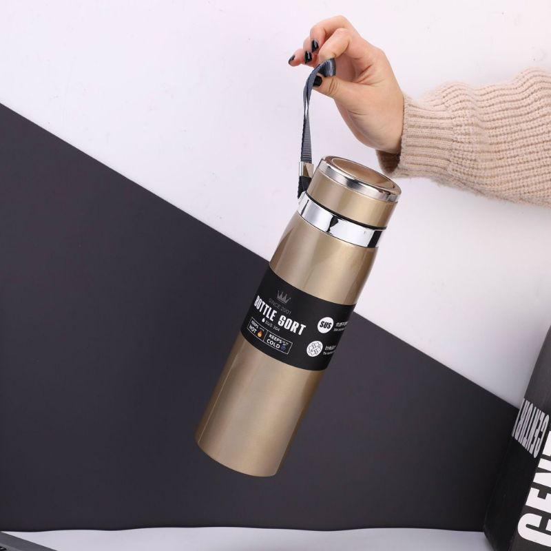 BÌNH GIỮ NHIỆT 1000ML INOX 304 MẪU MỚI ĐẸP SHOP GIAO MÀU NGẪU NHIÊN