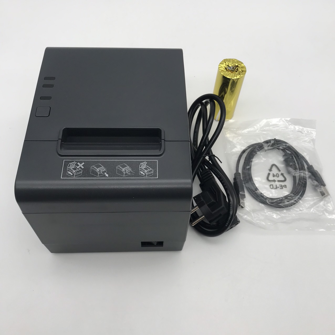 Hình ảnh Máy in hóa đơn, in bill tính tiền Xprinter XP-Q200US ( LAN + USB) - Hàng Nhập Khẩu