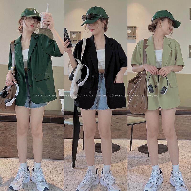 Áo blazer cộc 6087