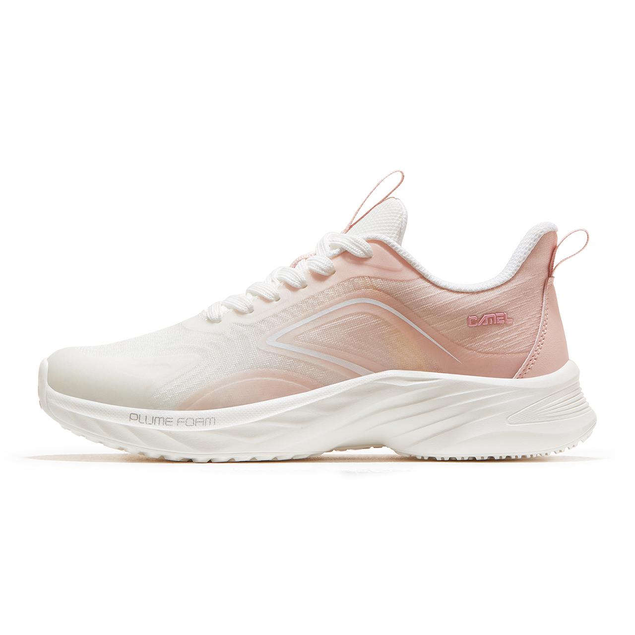 Lạc Đà Vàng Giày Sneaker Nam Lưới Mới Chạy Bộ Đệm Chống Trơn Trượt Thể Thao Thoáng Khí Cặp Đôi Thời Trang Đi Bộ Nam Nữ Color: 14-White Green Shoe Size: 43