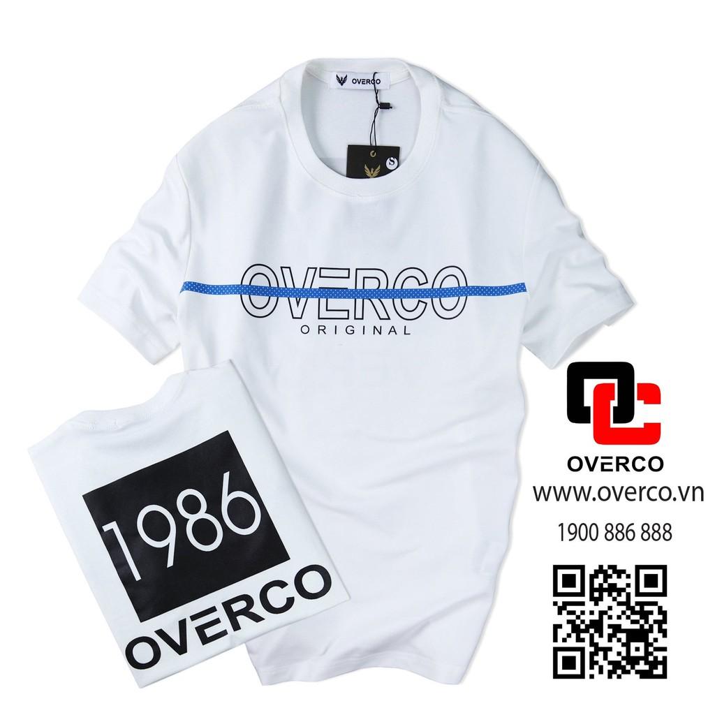 Áo thun nam OVERCO Chất Liệu 100% Cotton Thoáng Mát