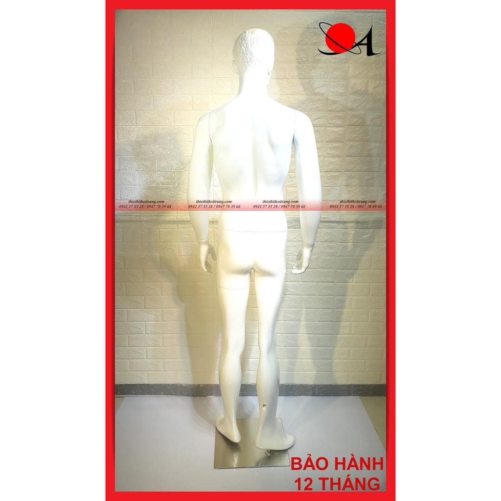 MANOCANH NAM SỨ TRẮNG MẶT CÓ TÓC DÁNG THẲNG CAO CẤP