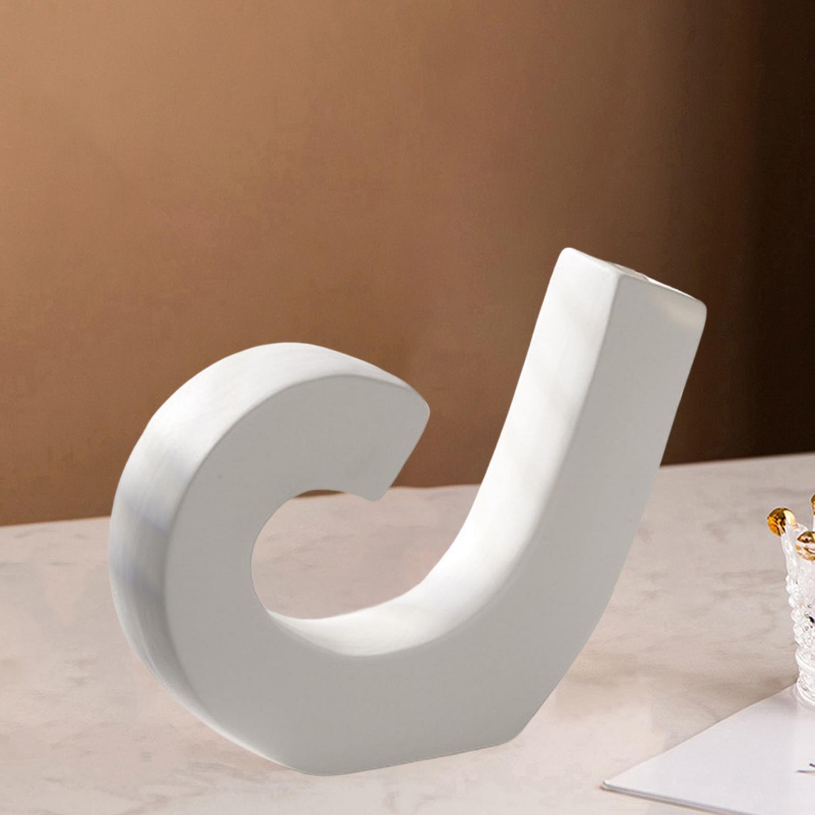 Ceramic Statue Nordic Sculpture Home Living Room Decor