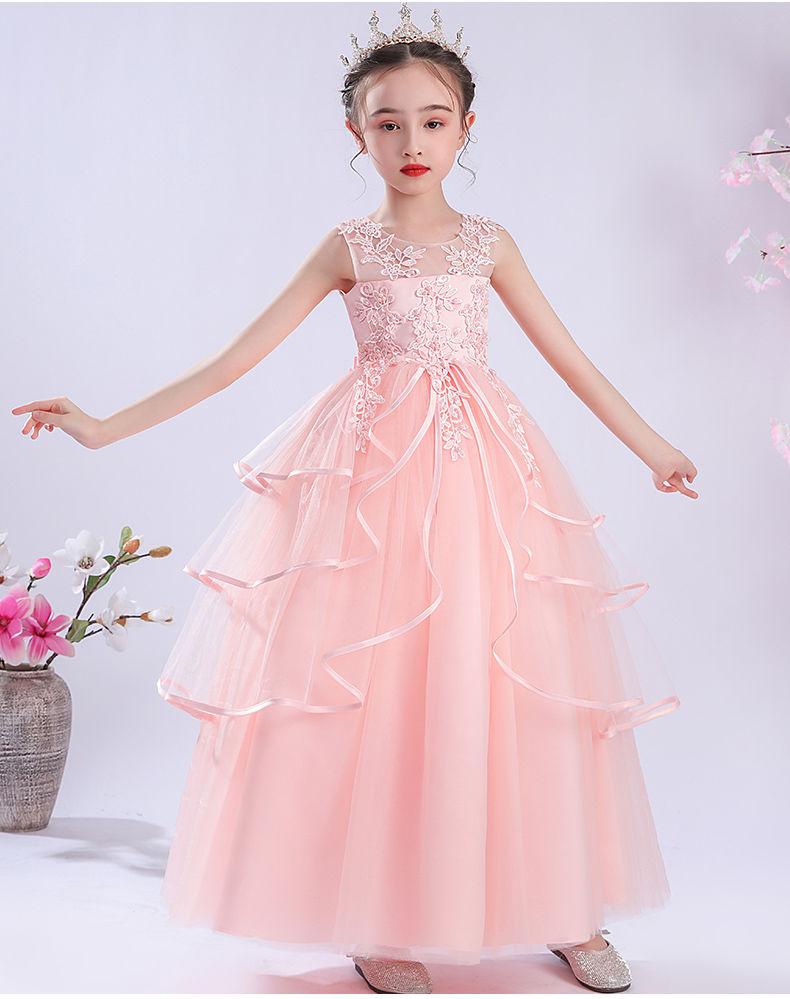 DIYIWEI Váy công chúa cho bé gái Váy váy mùa hè cho bé gái siêu xinh xắn