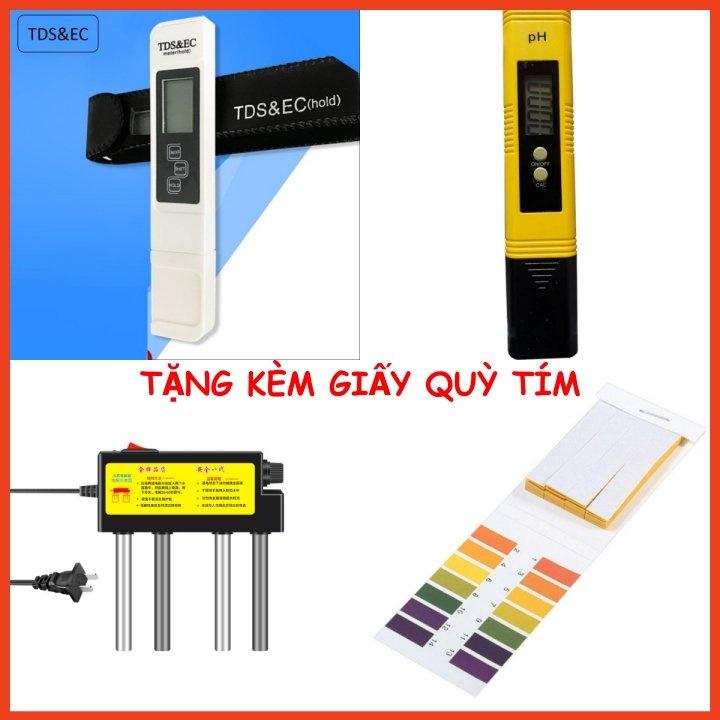 Combo bút đo ph, bút thử nước tds&amp;ec và điện phân nước