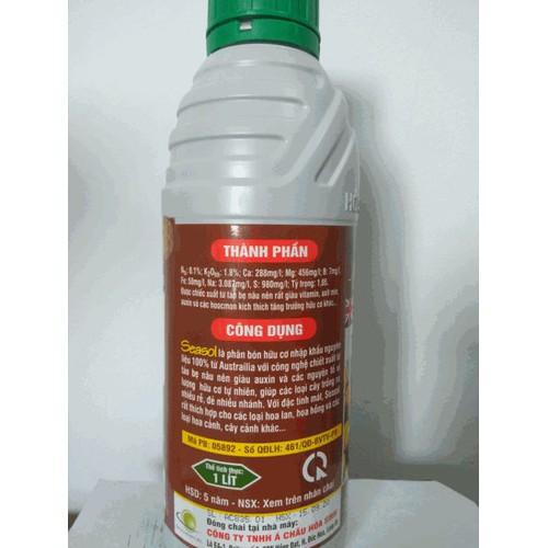 Phân bón lá đa trung vi lượng NK từ Úc SEASOL tốt rễ đẻ nhánh - chai 1 lít
