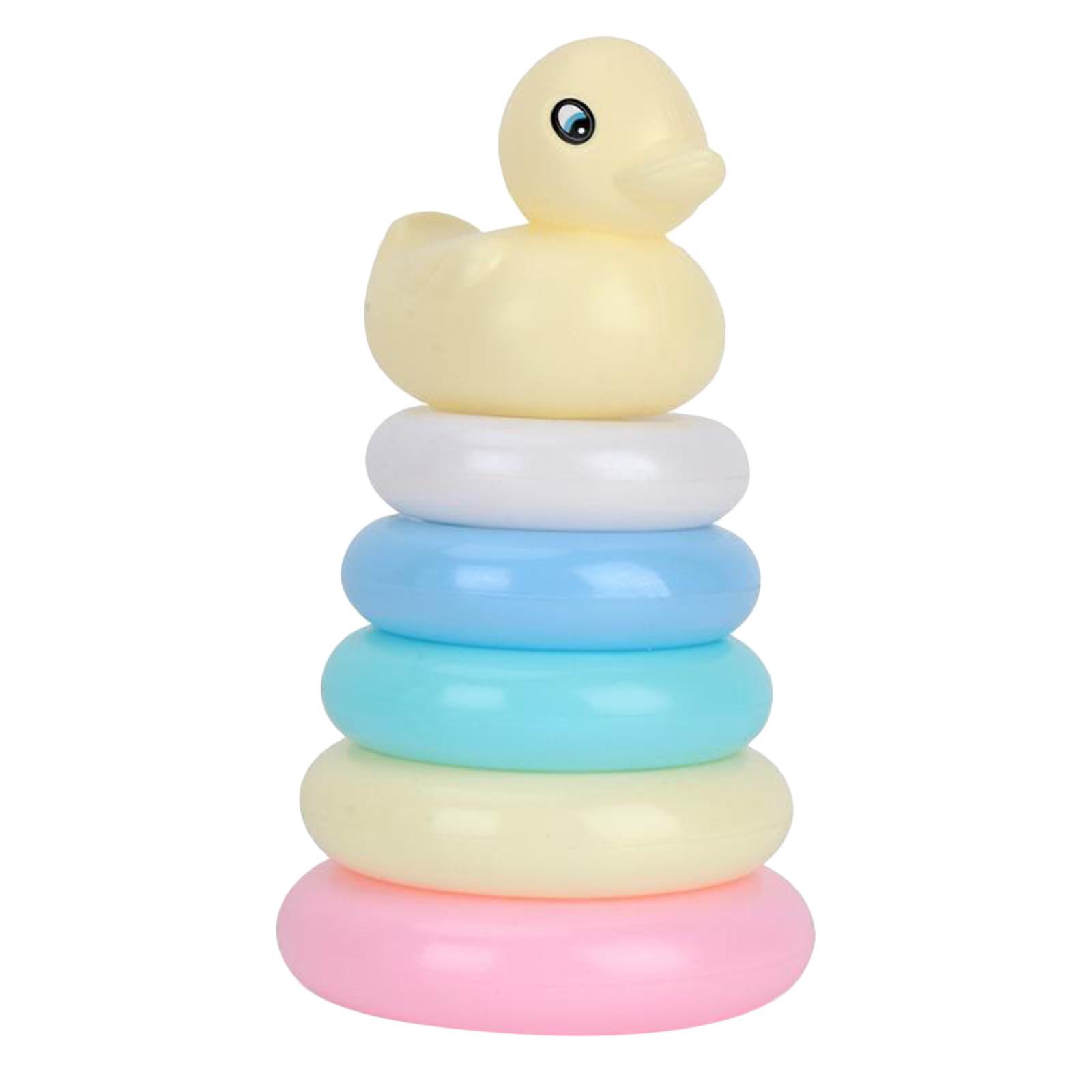 Kids Baby Toy Stacking Rings Educational Toys Stack Up Gift
