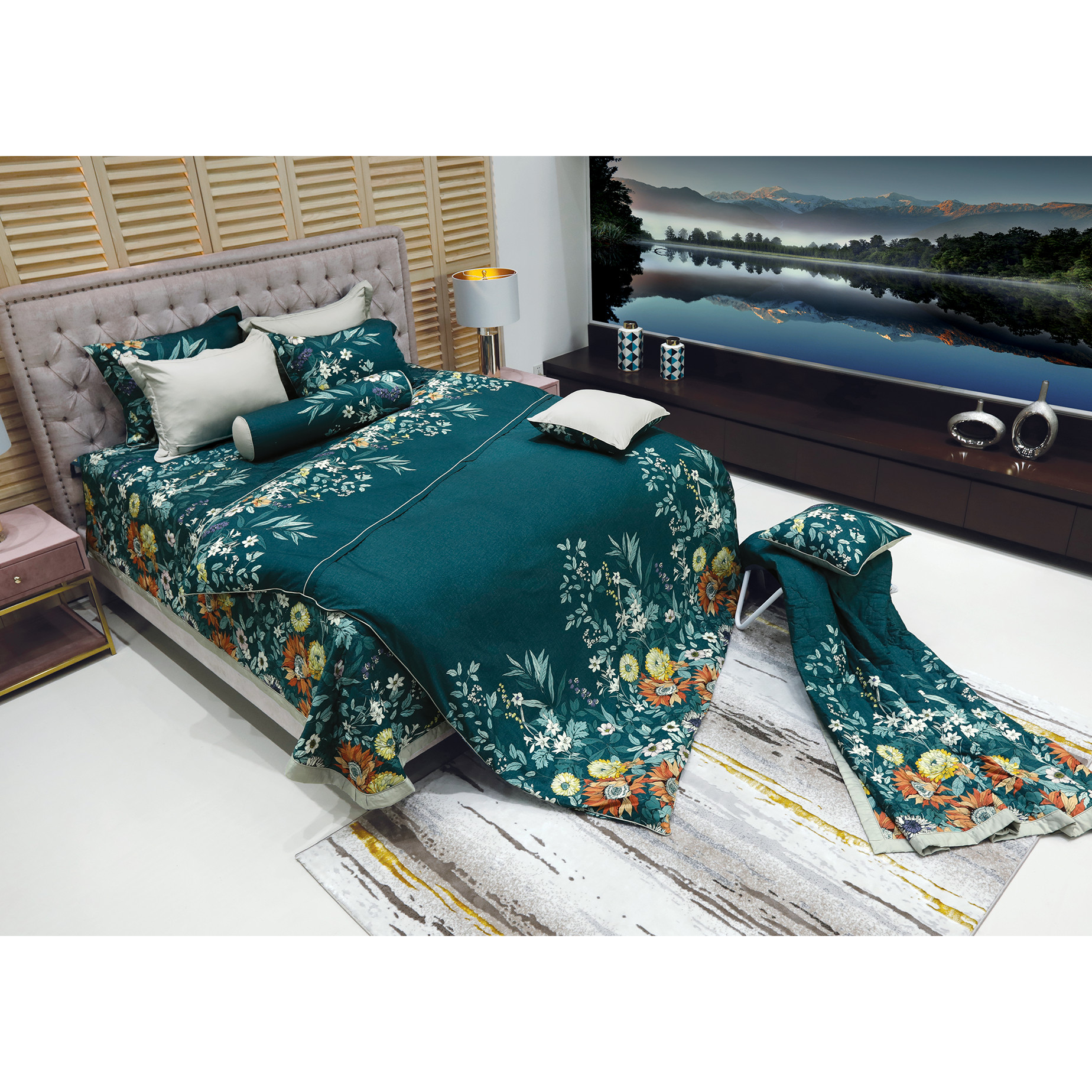 Ga và hai vỏ gối 45*65 EPM 20068 Everon